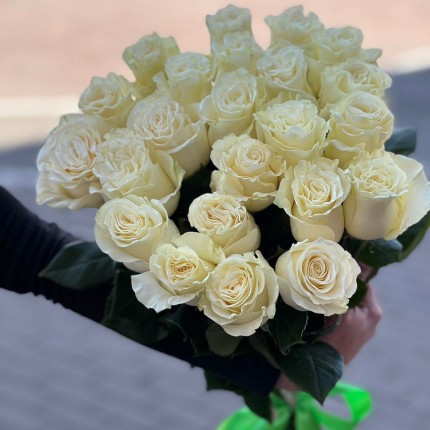 Букет из белых роз - купить с доставкой в по Быково